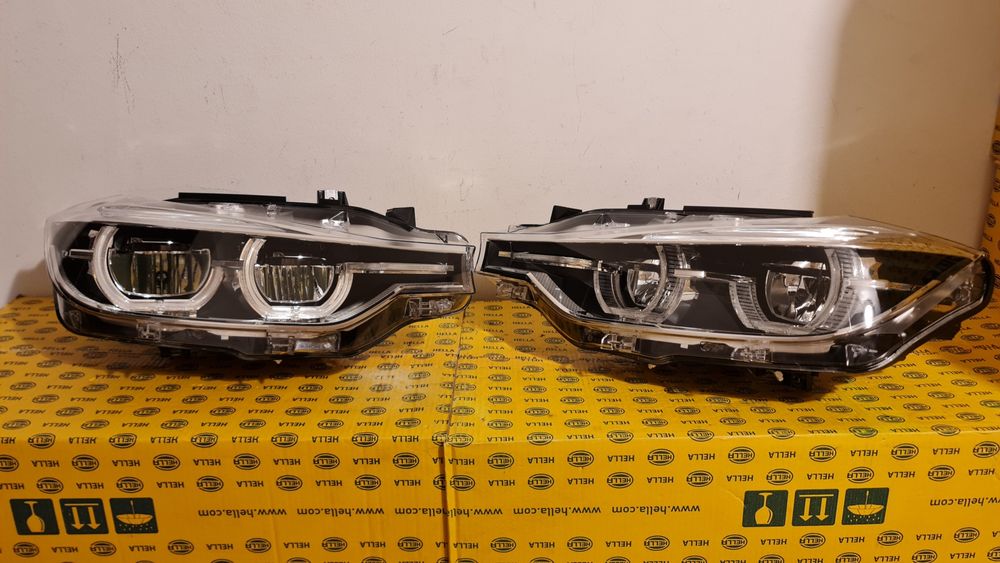 Set far faruri full led adaptiv BMW 3 f30 f31 lci facelift modul angel