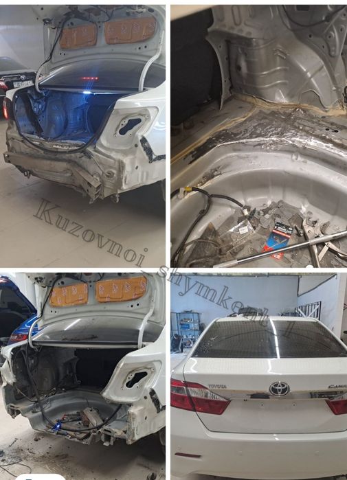 Кузовные работы на Робот Стапеле