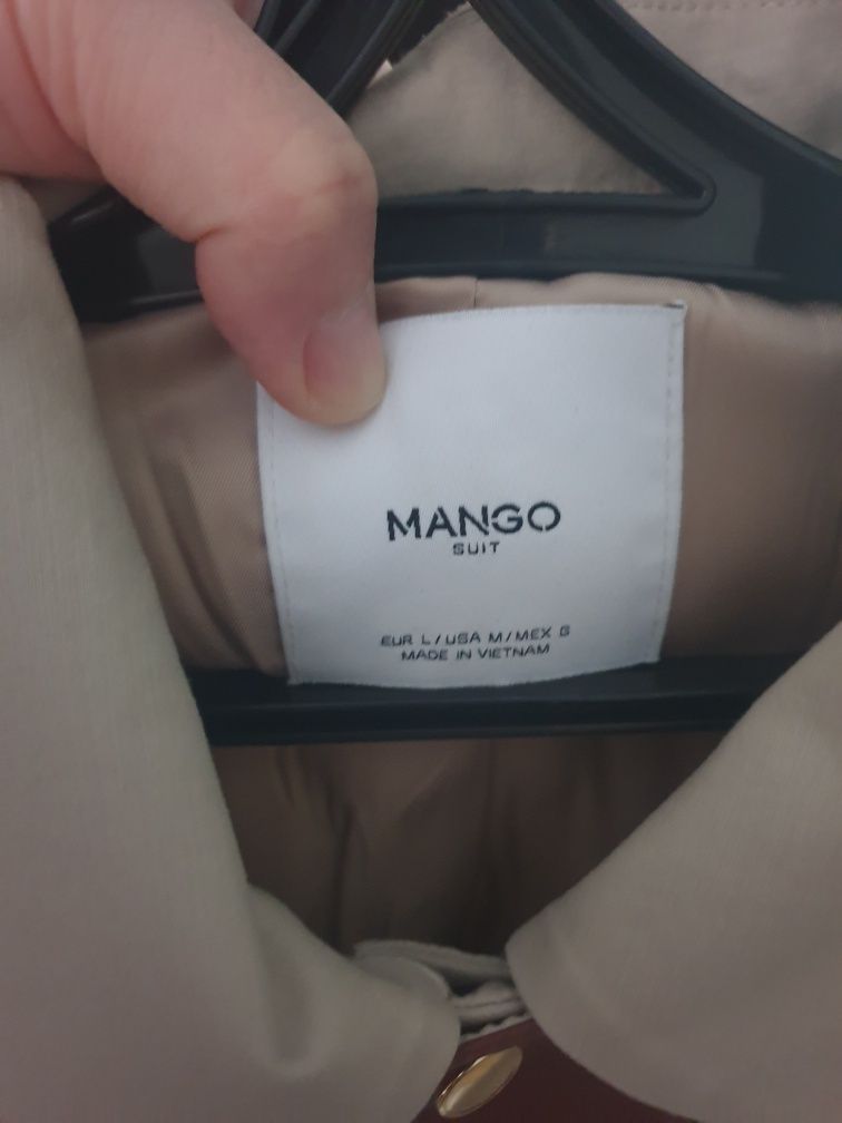 Тренч Mango размер L (48)