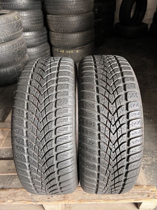 2 anvelope iarna 205/55/16 , Dunlop , 7.7 mm