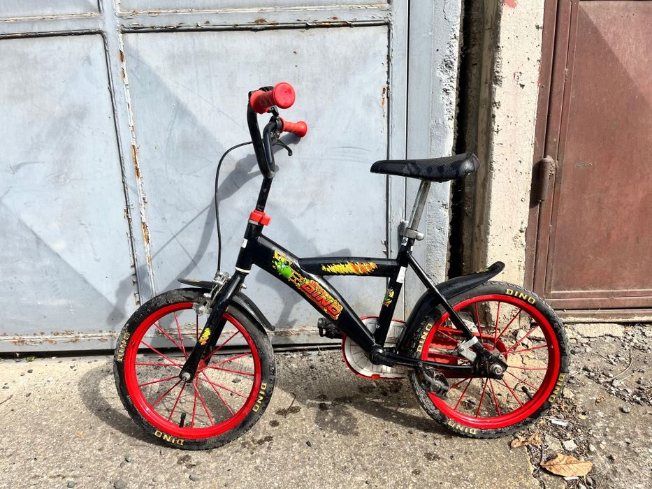 Bicicleta Dino 14" pt copii 3 - 6 ani