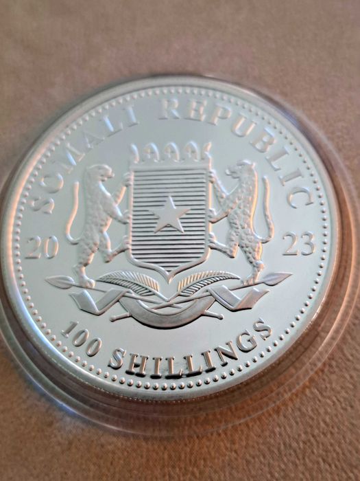 Сребро 1 oz. Сомалийски слон
