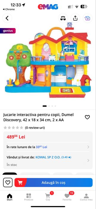 casă interactivă Kiddiland