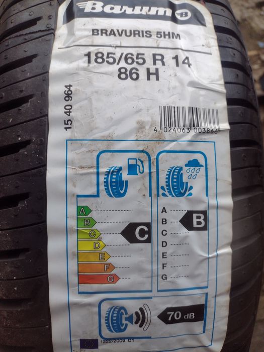 Нови 2бр.185/65/14 Барум дот1421
