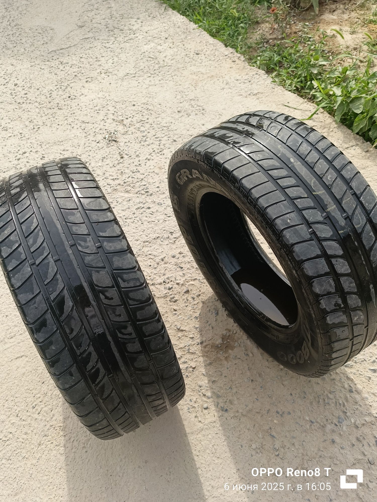 Летние шины 255/60 R17