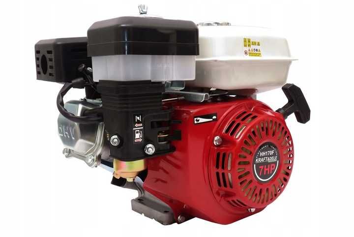 Motor pe benzina 7CP + fulie ax 20mm + ulei 4 timpi (KD1825+F+U)