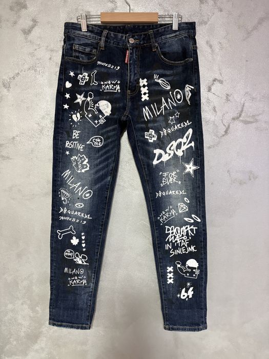 Blugi Dsquared2 model NOU marimea S