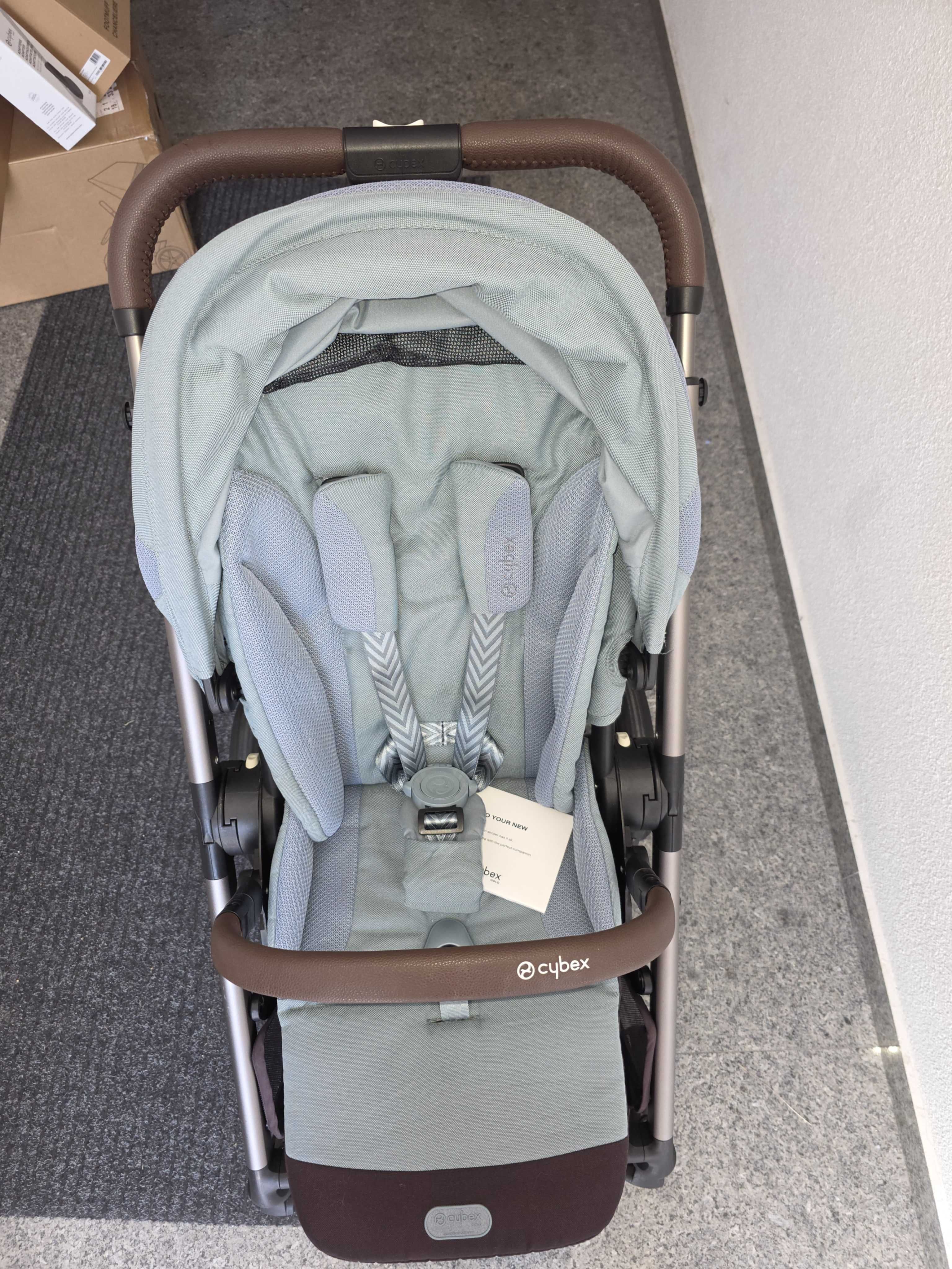 Cybex Balios Lux sky blue 2023 – ПЪЛЕН КОМПЛЕКТ!