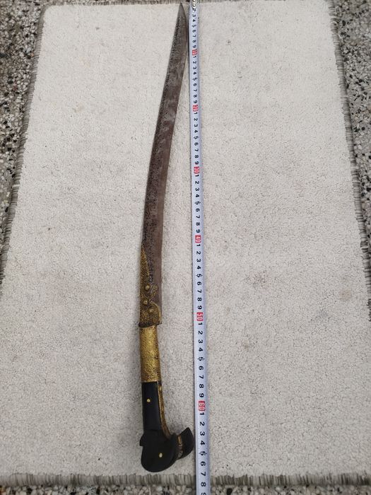 Стар овчарски нож каракулак, ятаган
