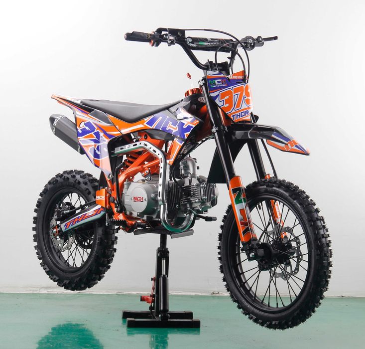 Motocicleta cross Thor Evolution 17/14 125cc 4T portocaliu/negru