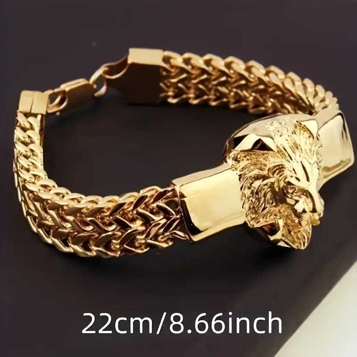 Гривна лъв от нераждаваема стомана