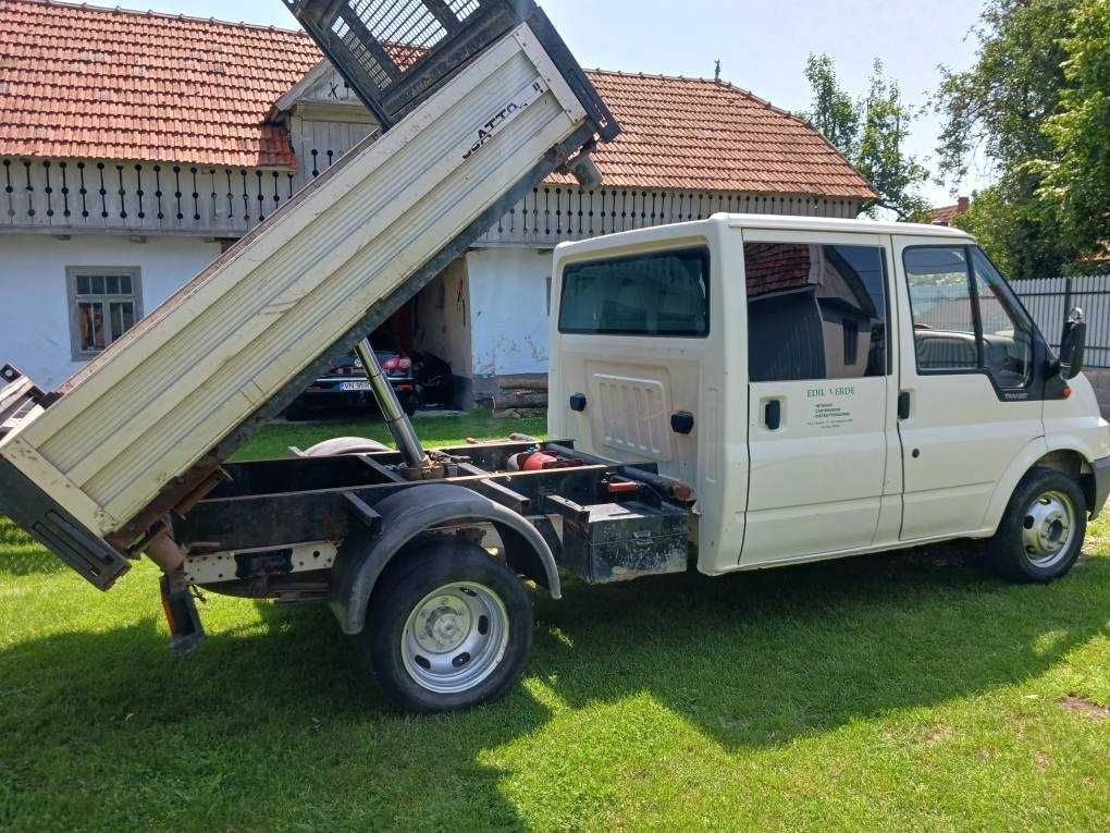 Ford Transit basculabil pe 3 parti