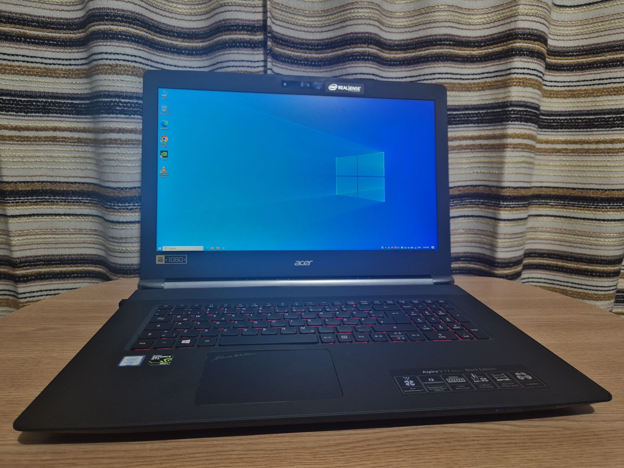 Laptop gaming acer i7 aspire nitro