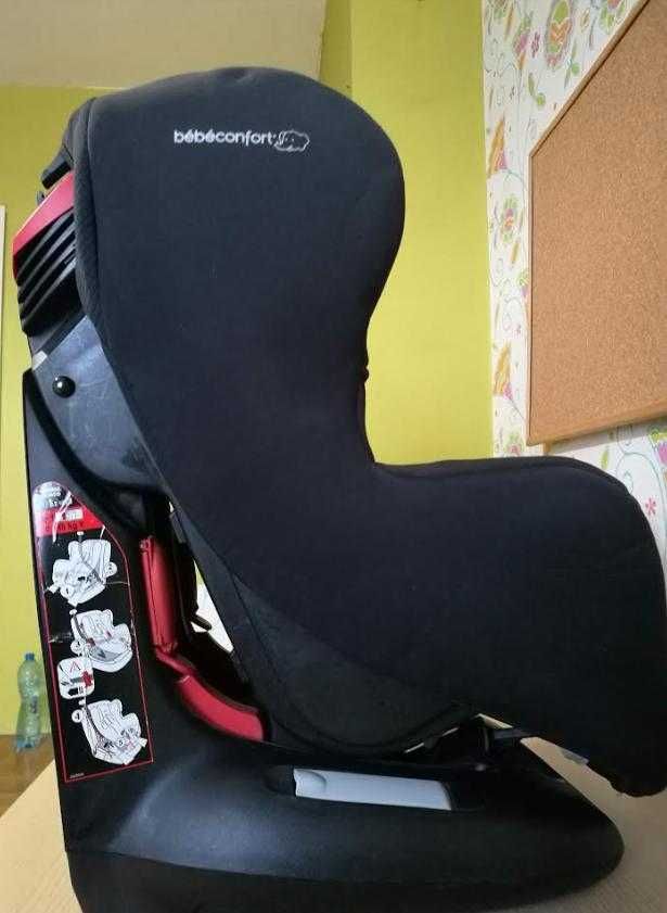 Столче за кола Bebe Confort (9-18кг) ISEOS IsoFix Total Black