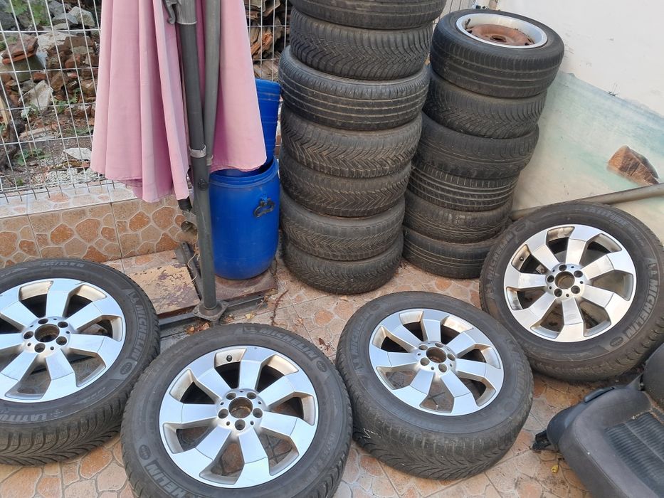 Гуми с джанти 18ки за мерцедес