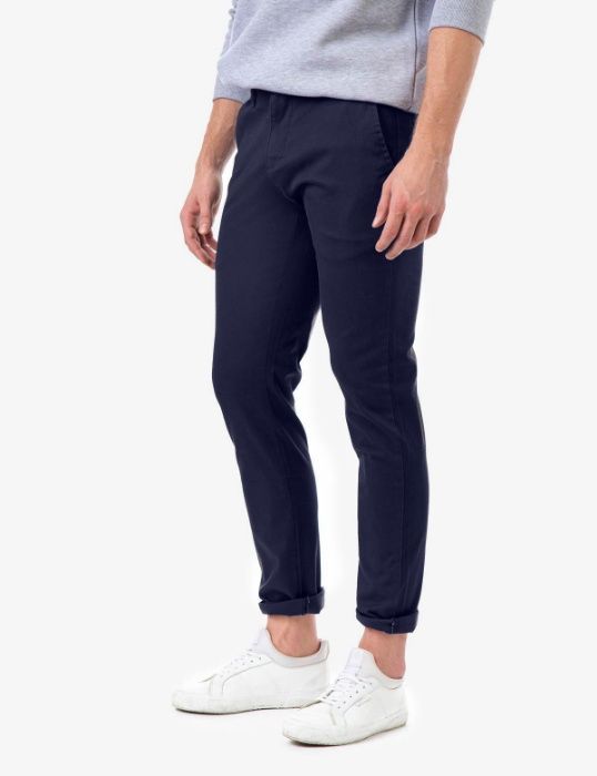 Pantaloni barbati US Polo Assn, bleumarin