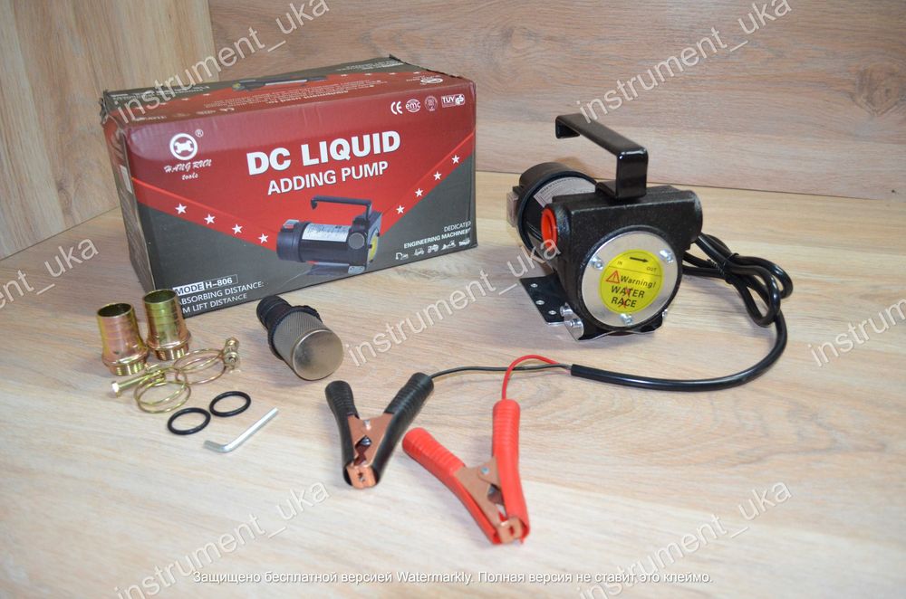 Насос 24в  для перекачки технических жидкостей (топлива)Н-806