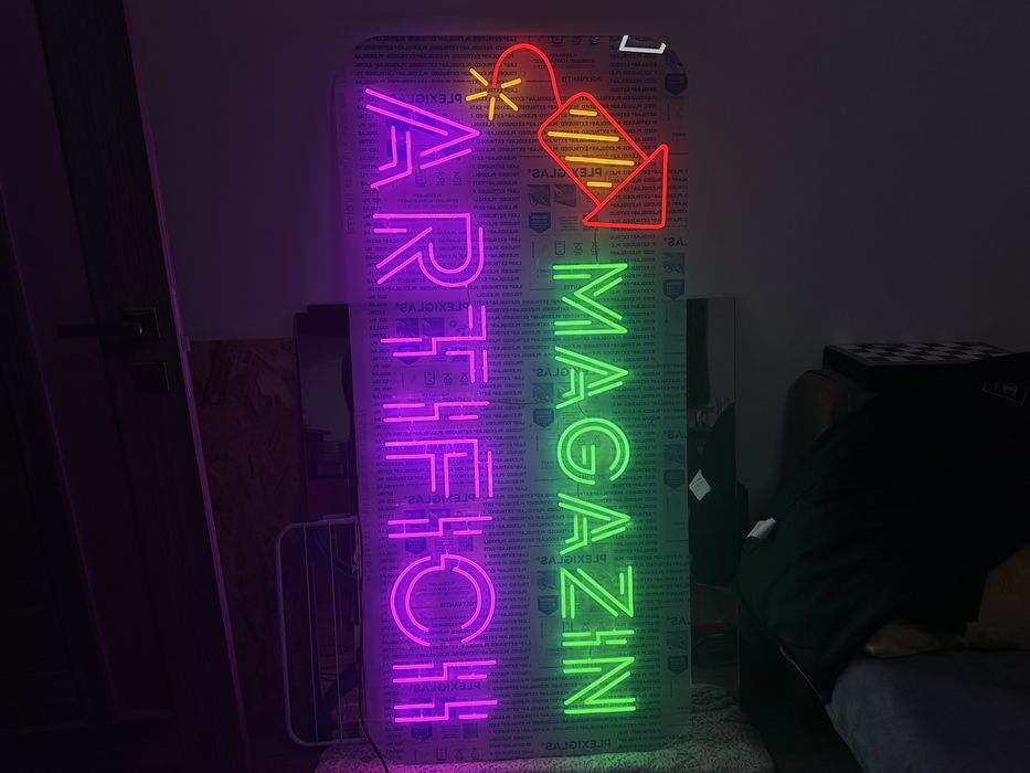 Semne led personalizate la comanda Reclama luminoasa Neon Sign