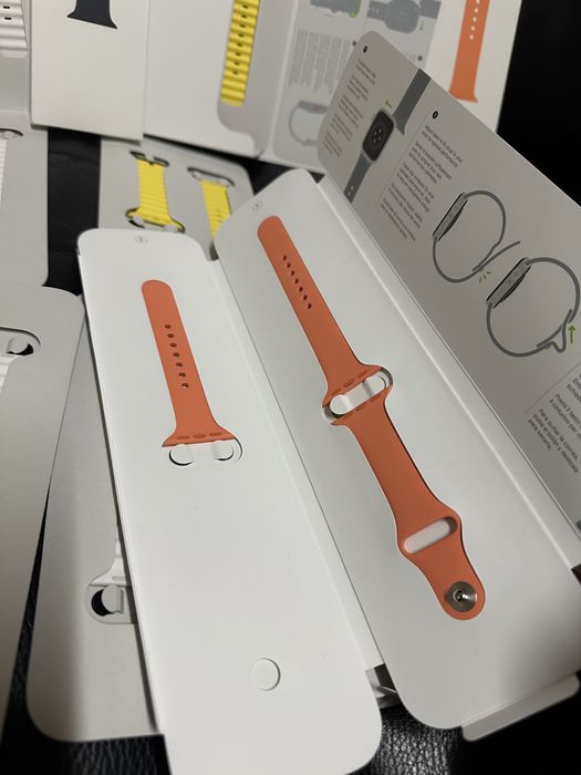 Curele Apple Ocean Starlight Midnight Milanese Spicy Orange Light Pink