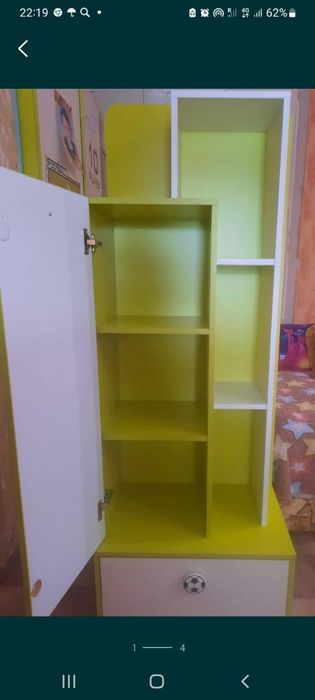 Продам детский платяной  и книжный шкафы!В отличном состоянии!В эксплу