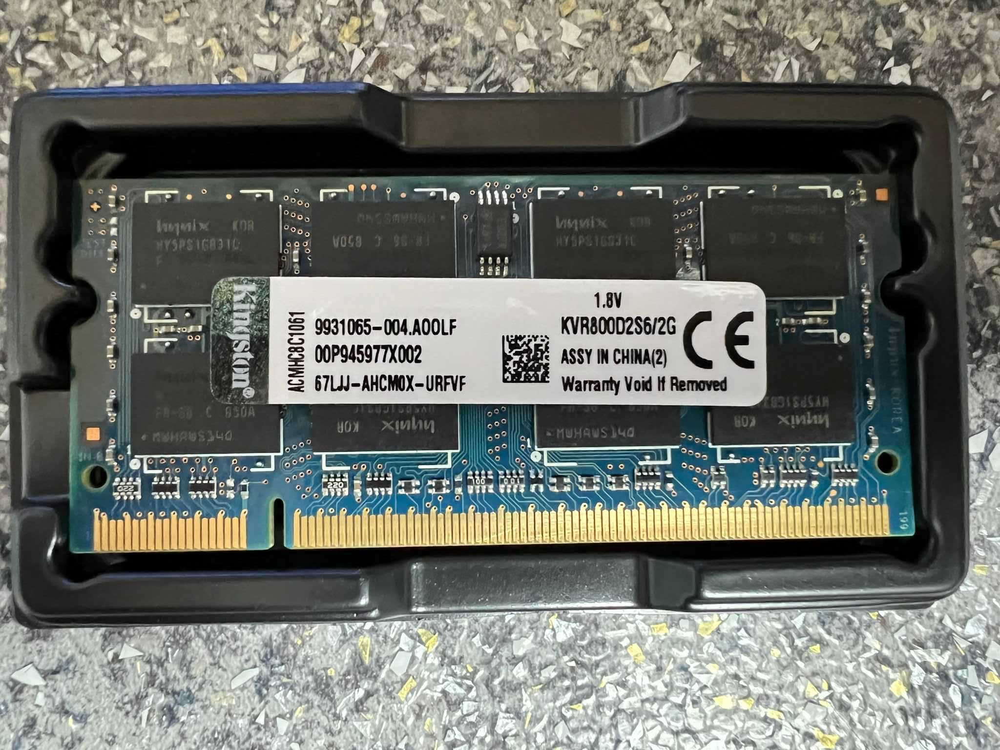 Memorie notebook DDR2  (sodim) 2GB 800 MHz KINGSTON