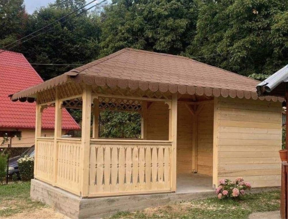 Cabane si foișoare de grădina