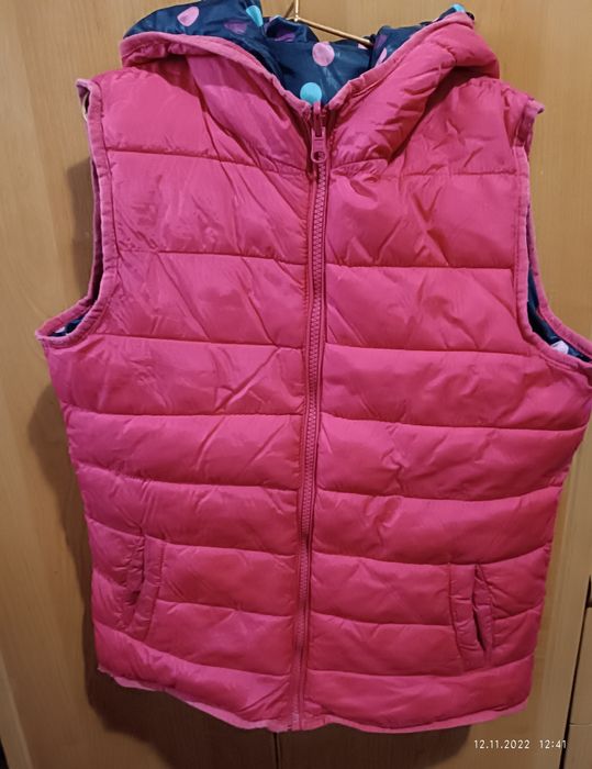 Желет болоневый на девочку