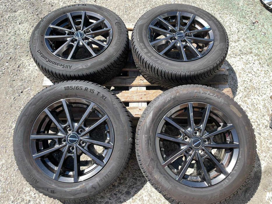 15 джанти 5х100 VW Polo Track Seat Ibiza Skoda Fabia 6J et45