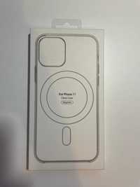 Husa iPhone 11 MagSafe transparenta, in cutie