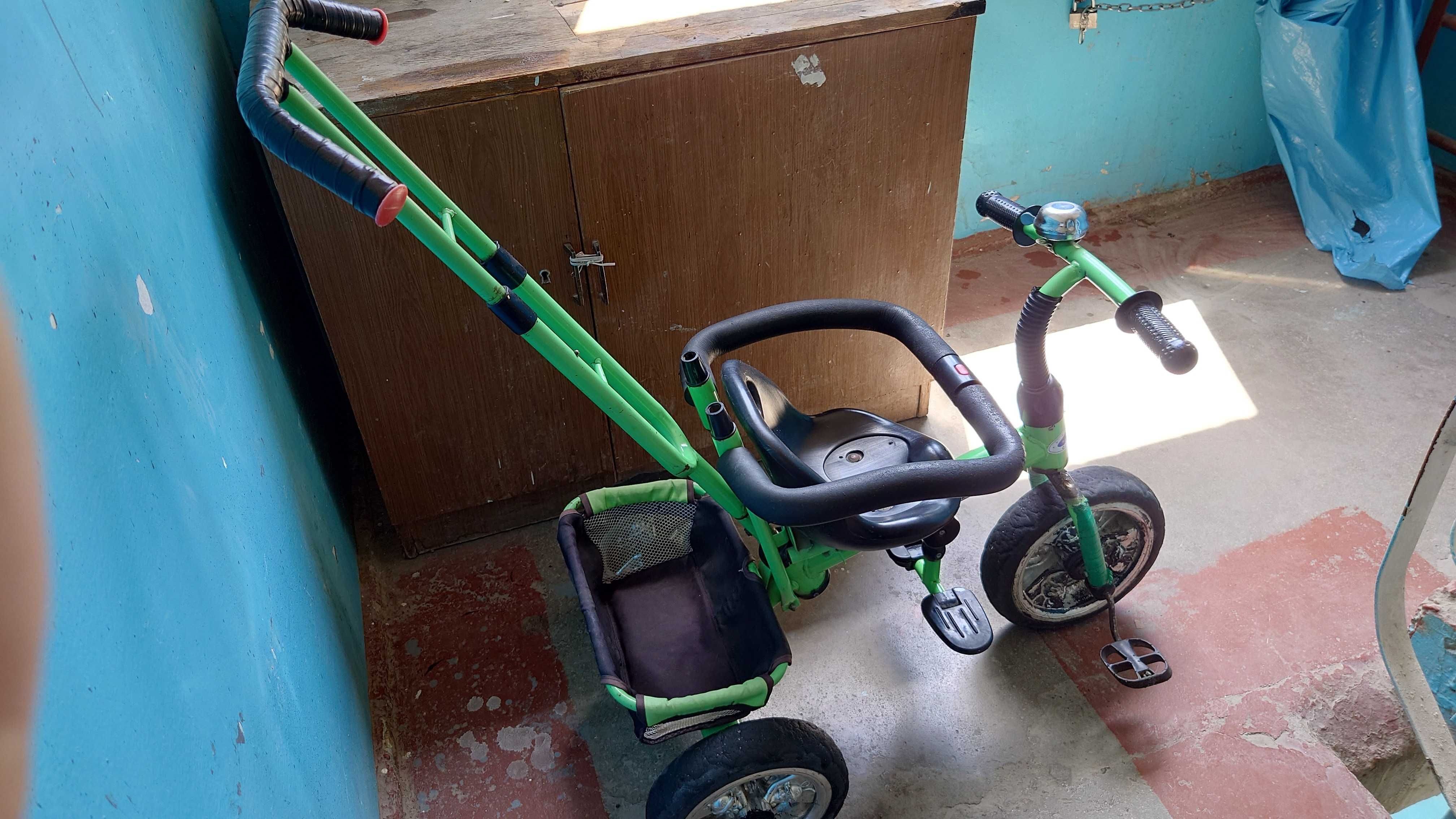 Детский велосипед-коляска для ребёнка от 0 до 5 лет