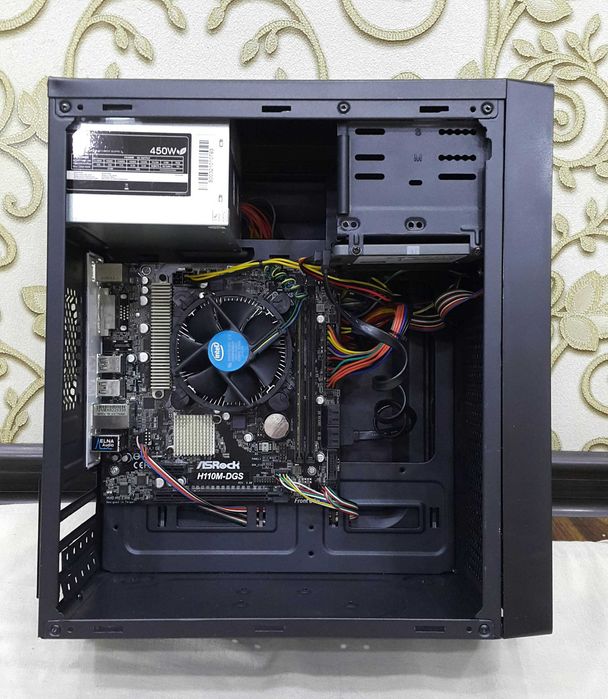 DDR4  Компактный системный блок 7-го поколения G4560 аналог Core i3