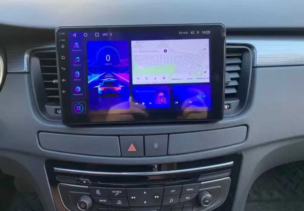 Navigație Android dedicată Peugeot 508 2010-2017