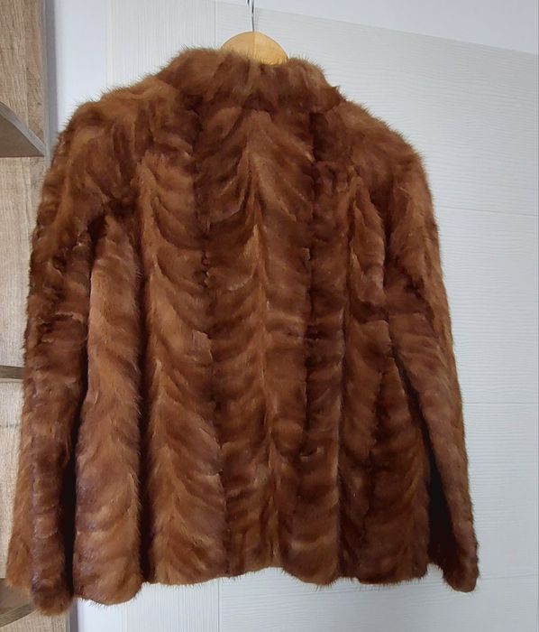 Haina de blana naturala (vizon)