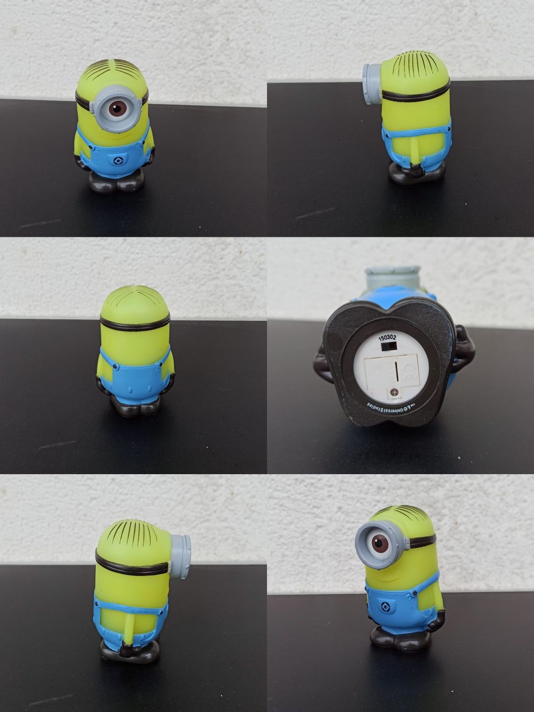 Jucărie pistol minioni minions cu sunete veioza lampa puzzle 3d copii