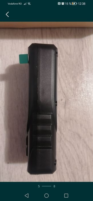 Telemetru precis cu laser, pt măsurarea distantei, suprafeței și a vol