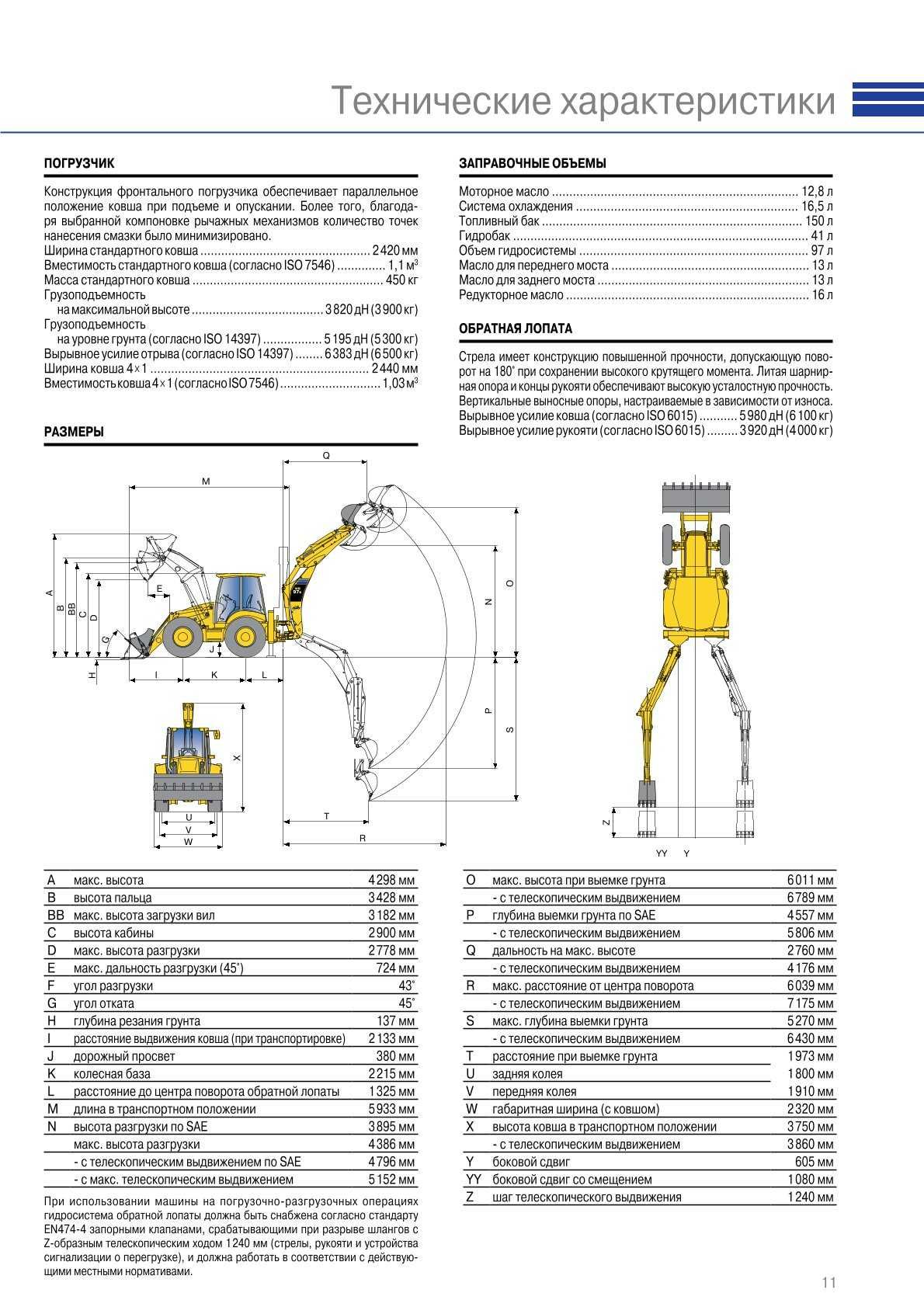 Экскаватор-погрузчик Komatsu WB97R 5EO от официального Дистрибьютора