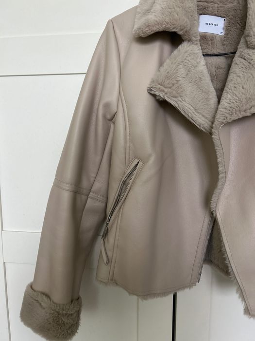 Кожено яке цвят мока