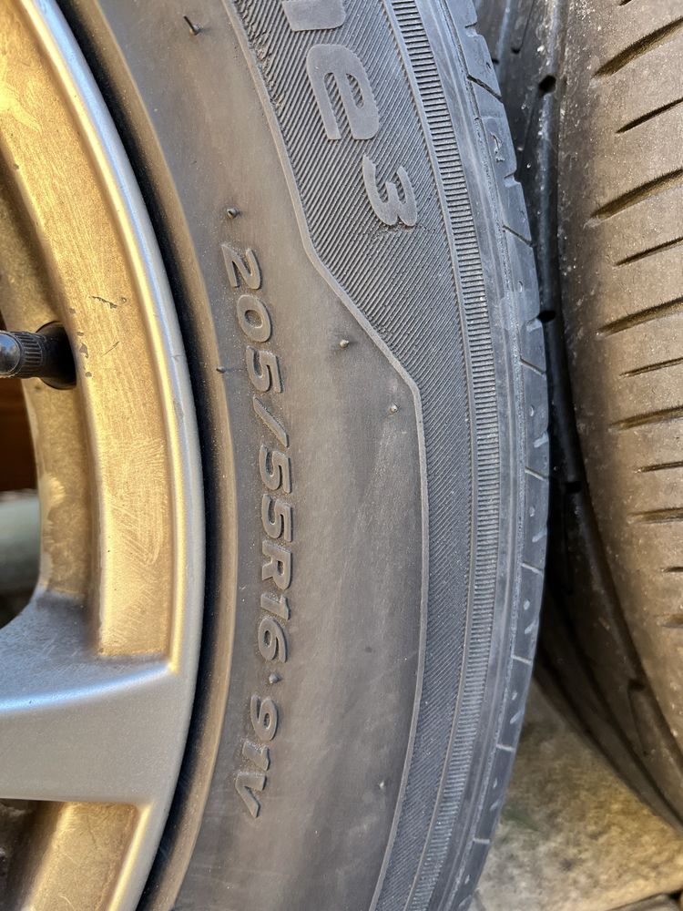 Jante cu anvelope 205/55R16