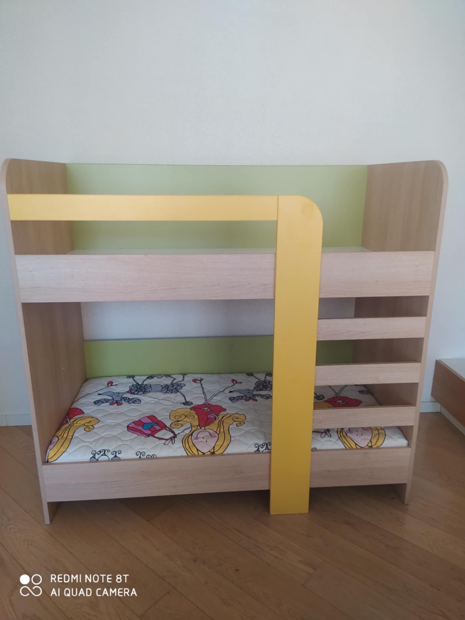 Двуетажно детско легло