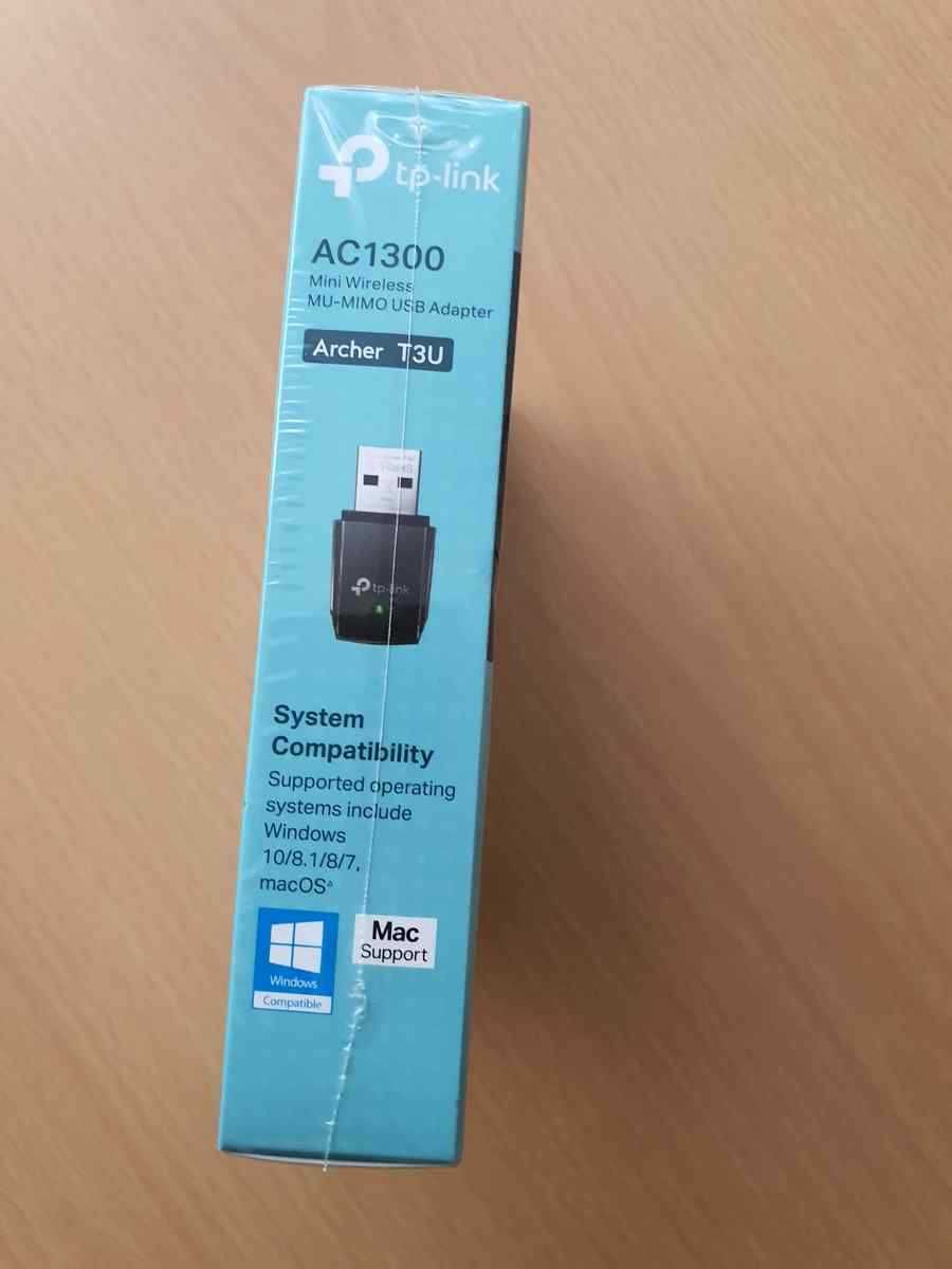 Adaptor USB Wireless TP-LINK Archer T3U AC1300 Dual-Band 867 Mbps Nou