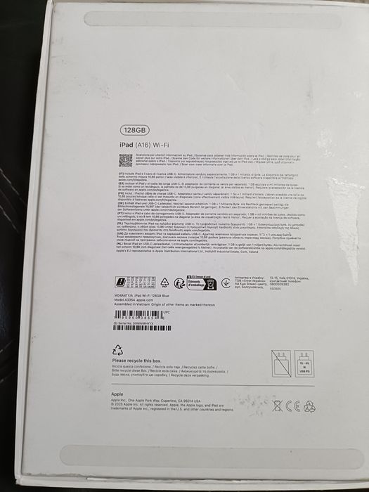 Vând iPad a16 128gb