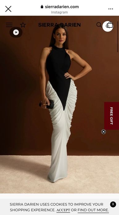 Официална дълга рокля