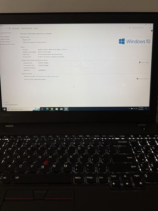 Laptop Lenovo Thinkpad T560