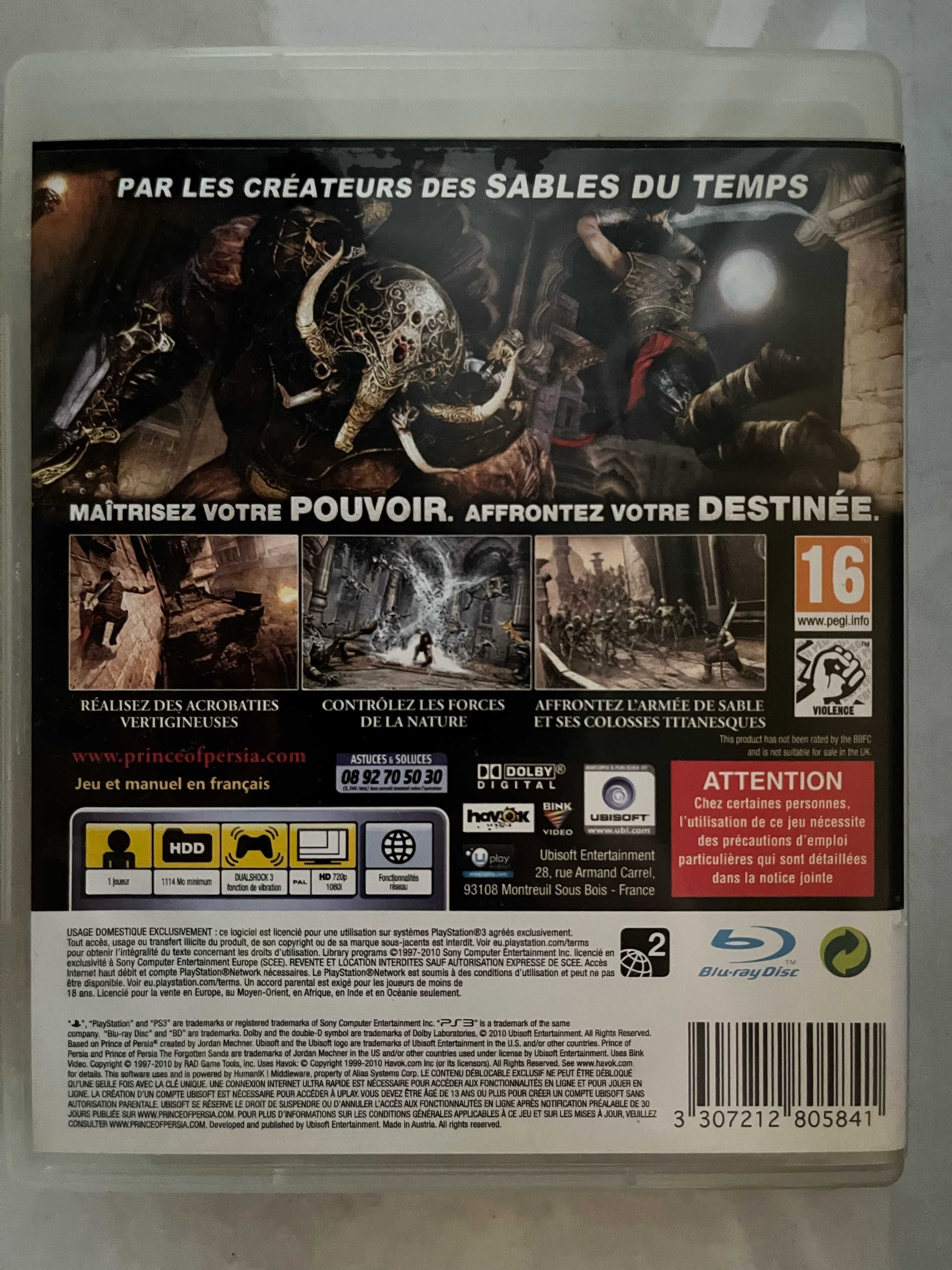 Joc Prince of Persia - The Forgotten Sands PS3