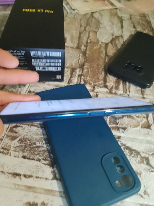 POCO X3 pro Frost Blue 8GB RAM 256GB ROM