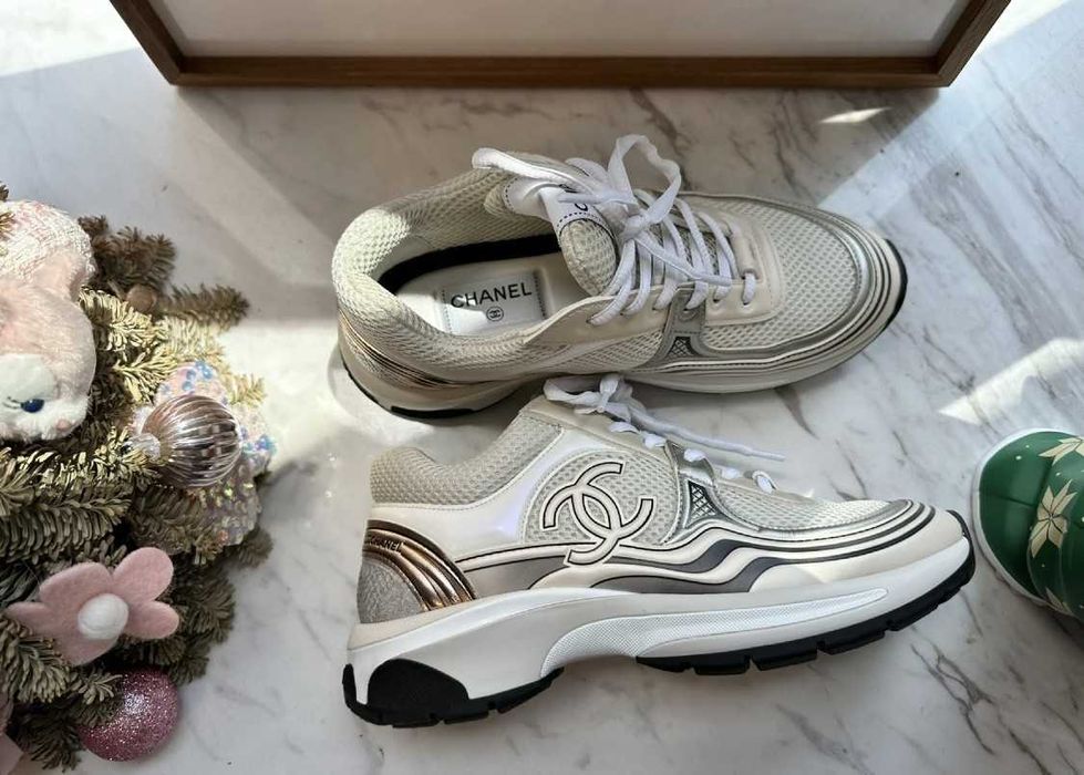 Sneakers Chanel - calitate premium 100% piele prezentare completa