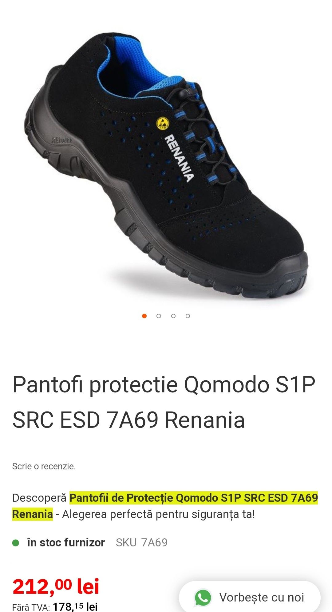 Bocanci cu protecție Renania mărimea 40