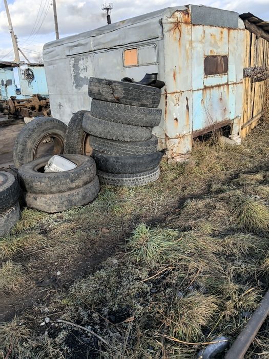 Продам колеса грузовые на септик недорого.
