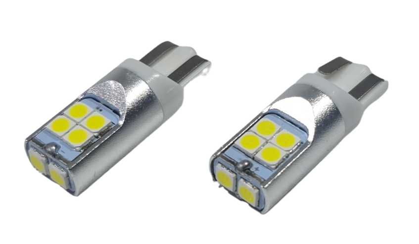 Лед крушки №3216-1 за габарит T10-W6W 10led 4014smd 2бр