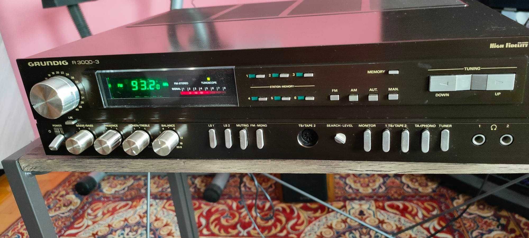 Receptor HIFI Grundig R 3000-3 Stereo